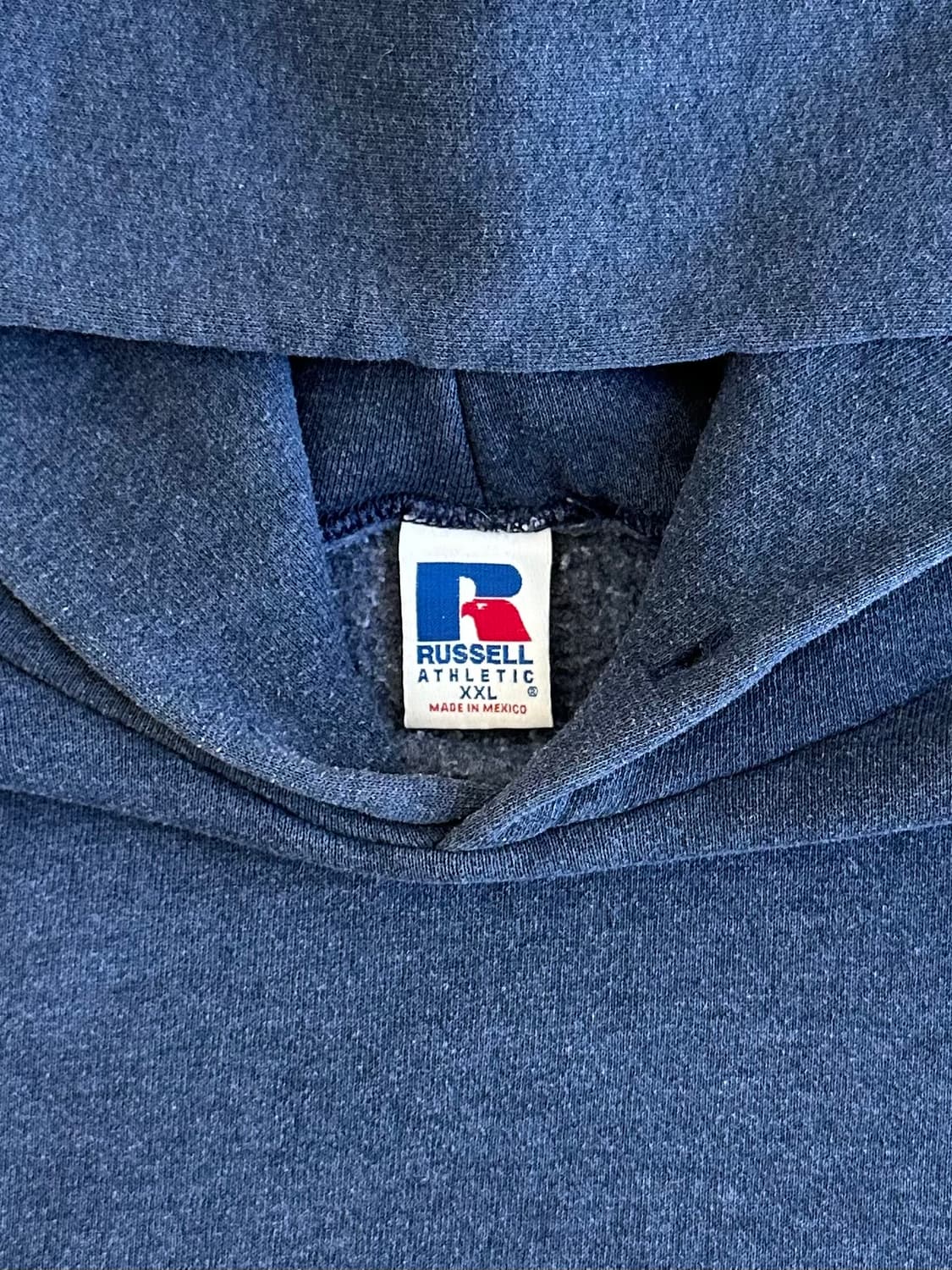 90s 빈티지 러셀 후드 블루그레이 XXL 상품이미지6