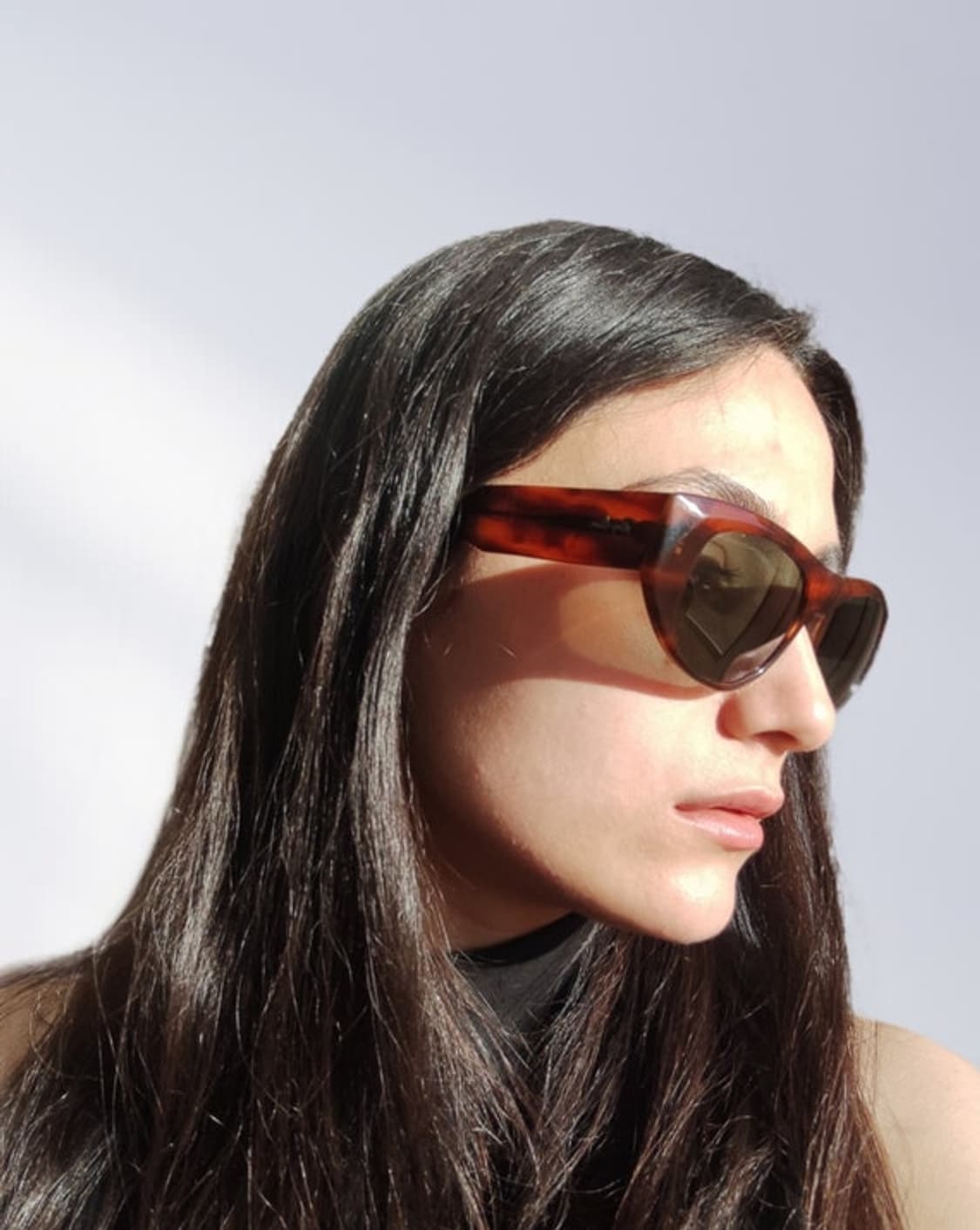 1980's 레이밴 데코 블랙 선글라스 상품이미지10