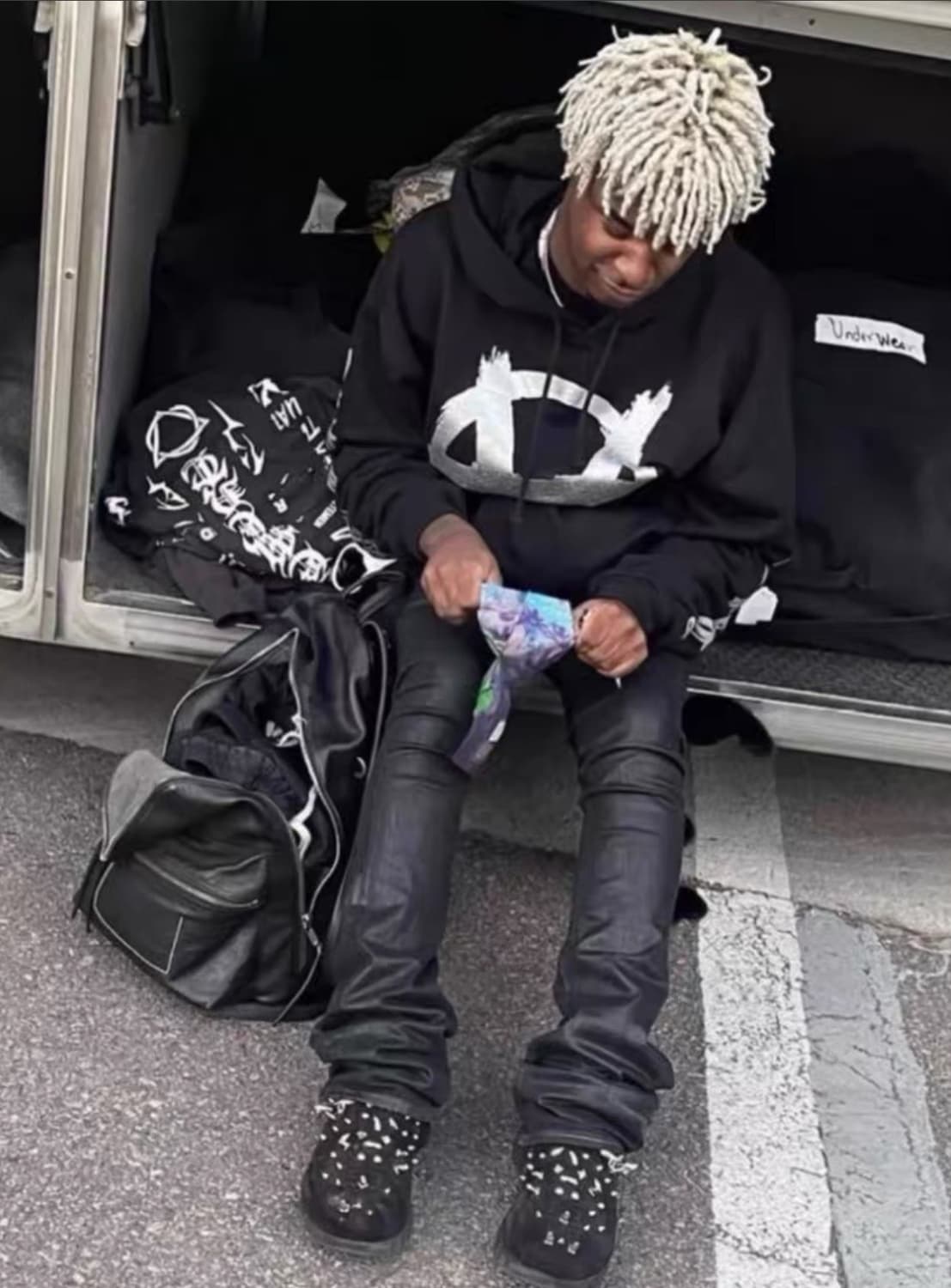 Givenchy black suede studded 상품이미지2