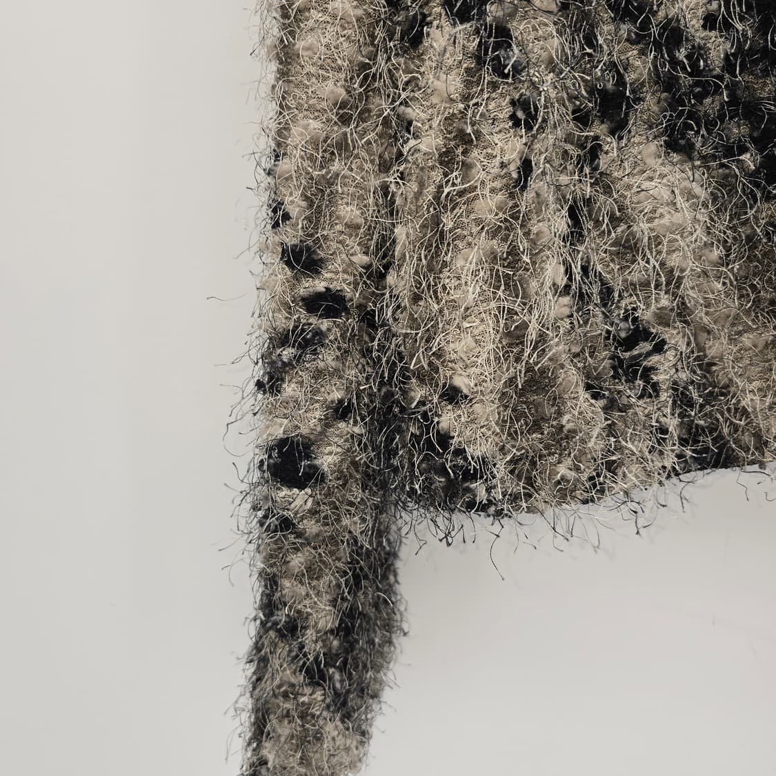 보카시 부클 니트 크롭 가디건 상품이미지2