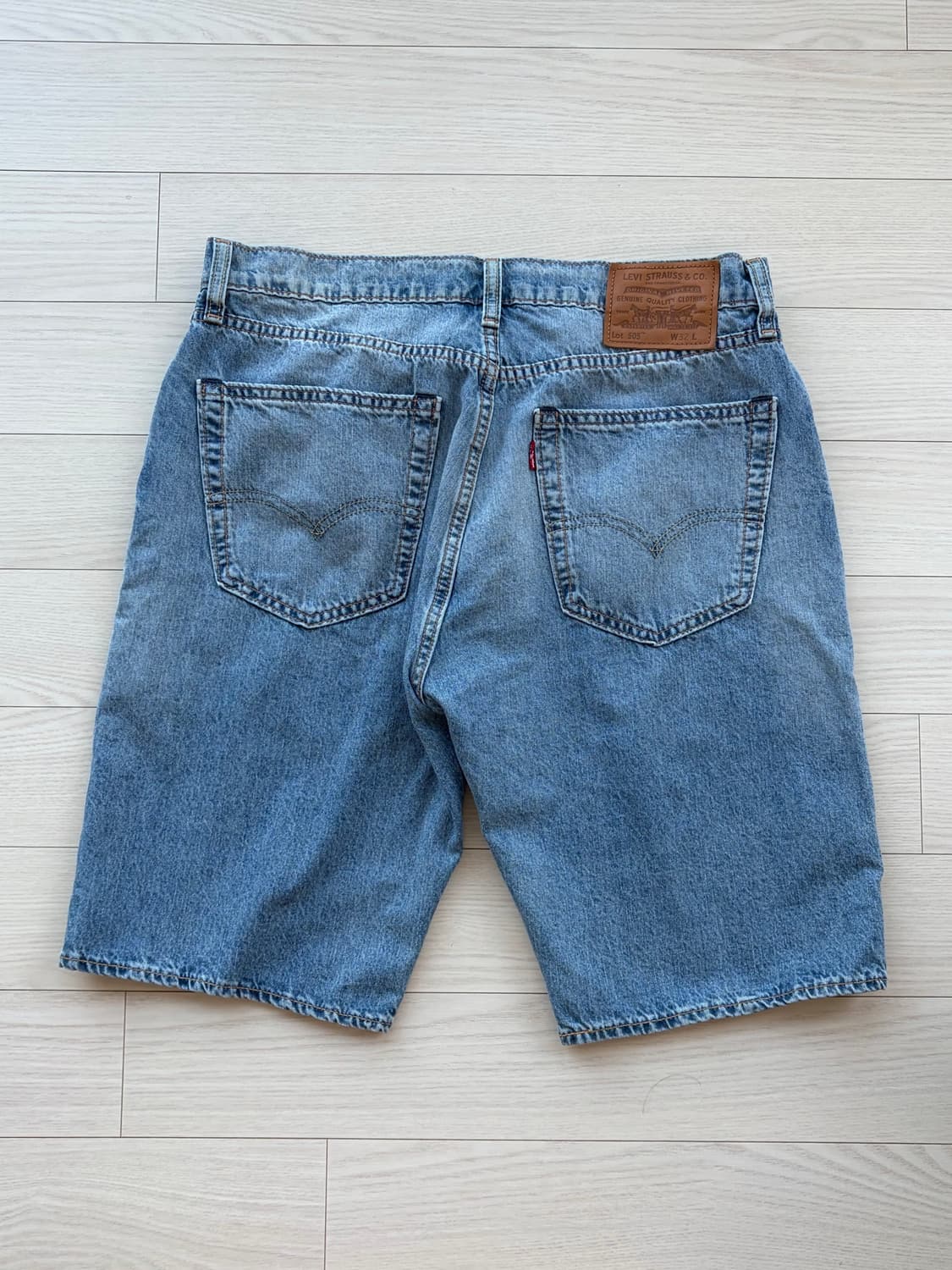Levis 빈티지 리바이스 504 데님 쇼츠 32 상품이미지3