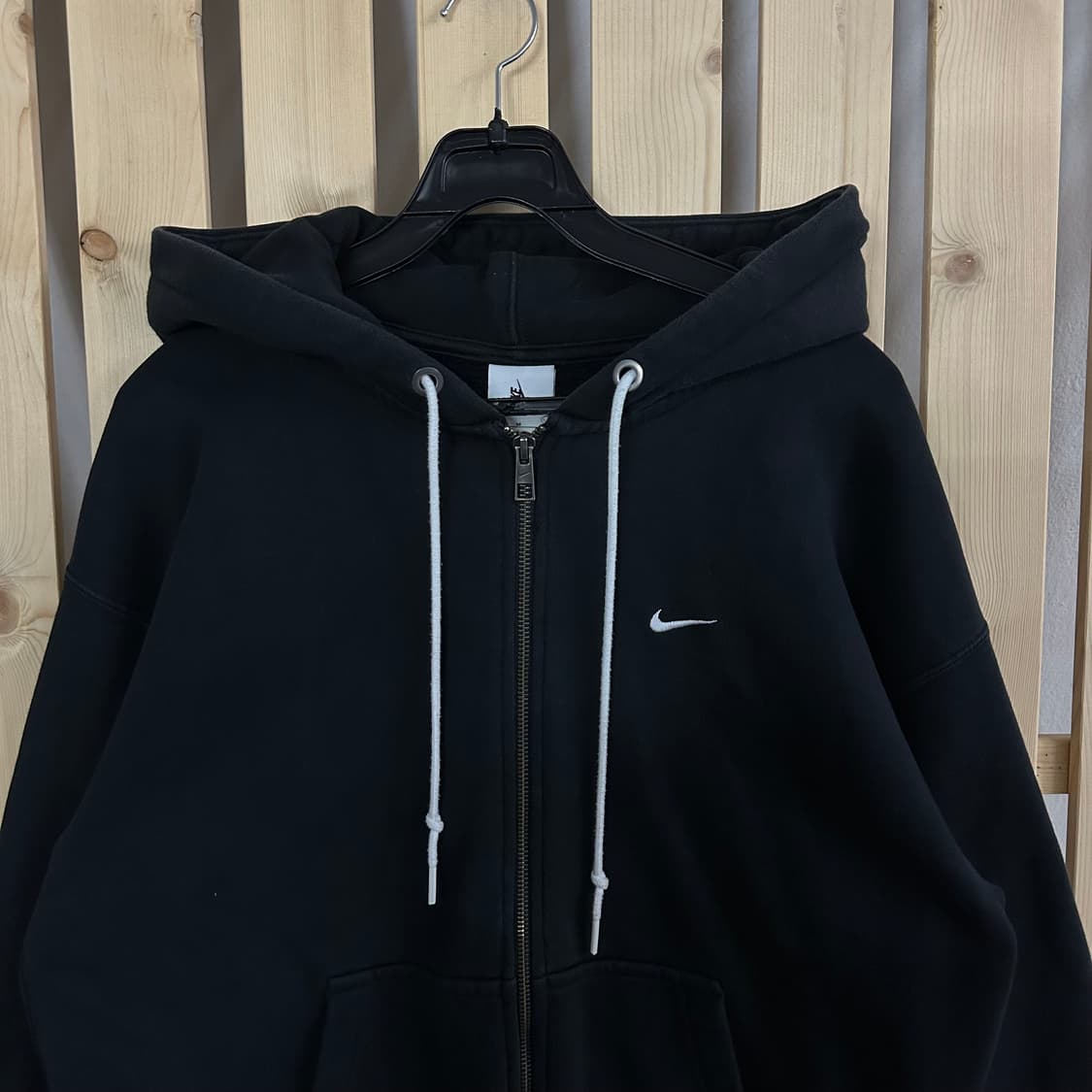(M) 나이키 NRG 블랙 후드집업 상품이미지3