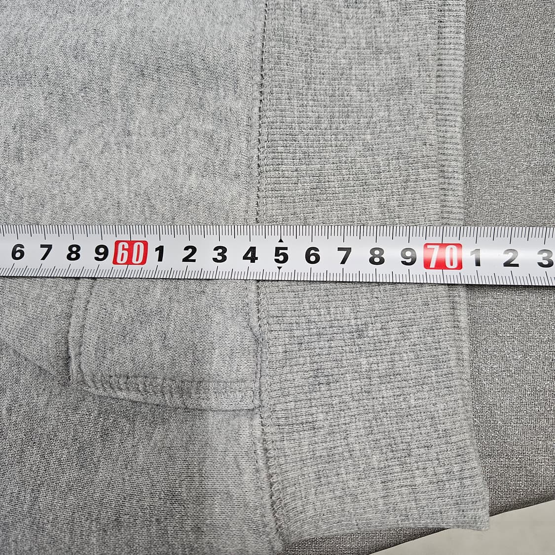 나이키 솔로스우시 오버핏 그레이 후드티 100-105 상품이미지6