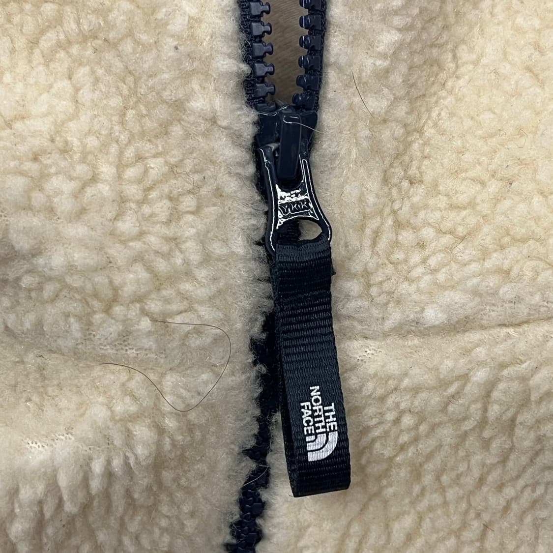 [정품/S] 노스페이스 후리스 후드 집업 아이보리 b19 상품이미지7