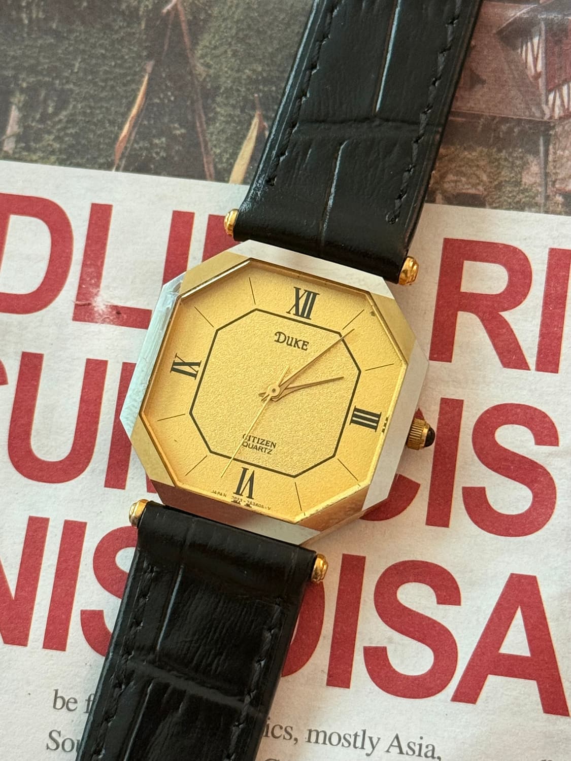 Citizen 시티즌 Duke 옥타곤 쿼츠 상품이미지1