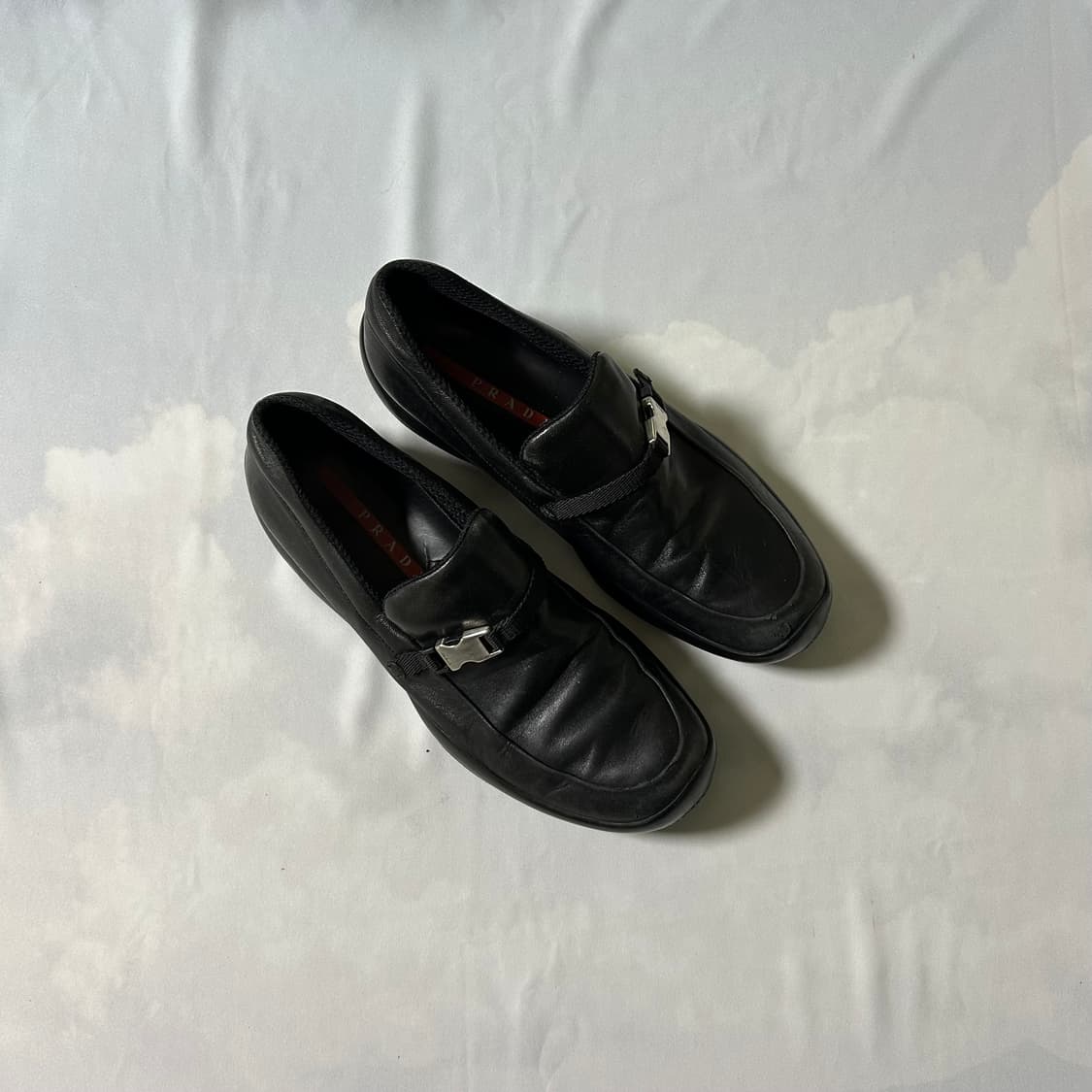 Prada sports buckle strap loafers 상품이미지2