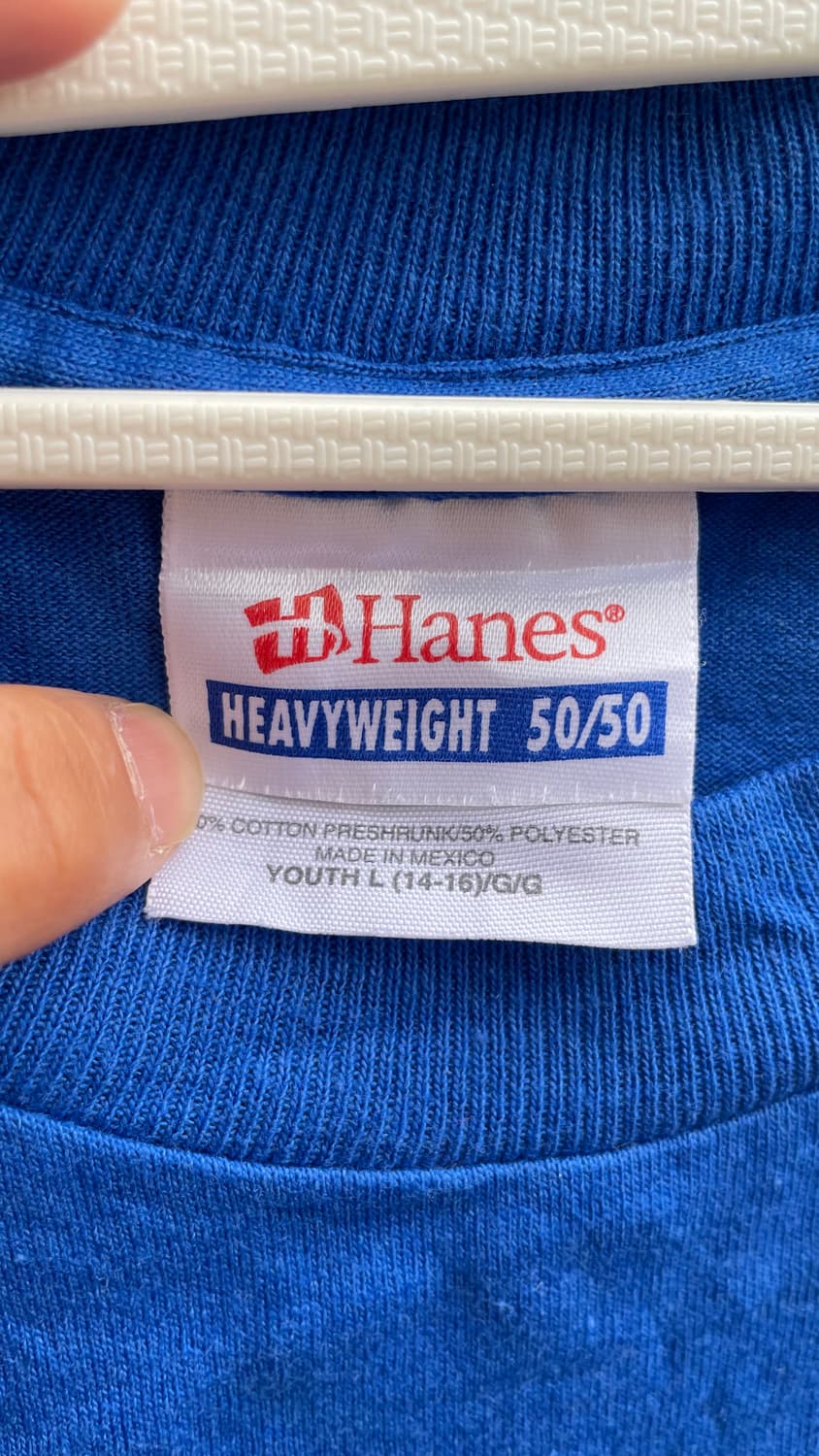 [Hanes] 크로포드 카리부 블루 티셔츠 상품이미지4