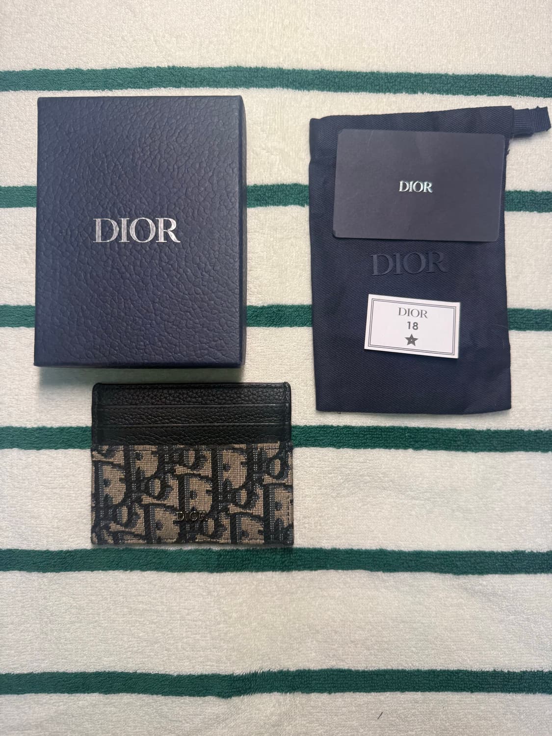 디올 오블리크 카드지갑 상품이미지1