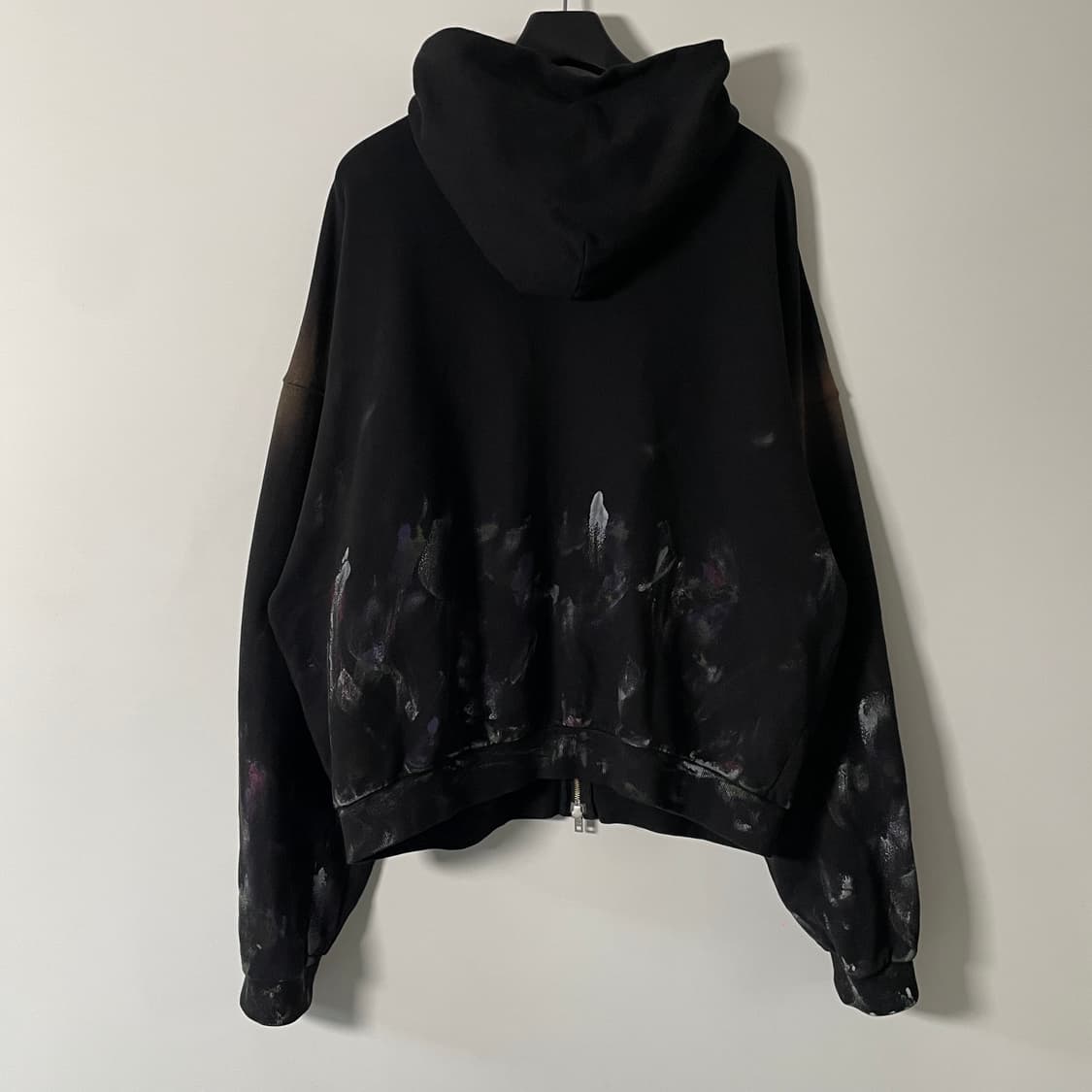 24ss 웰던 프린티드 오버핏 후드집업 (on.474)   상품이미지3