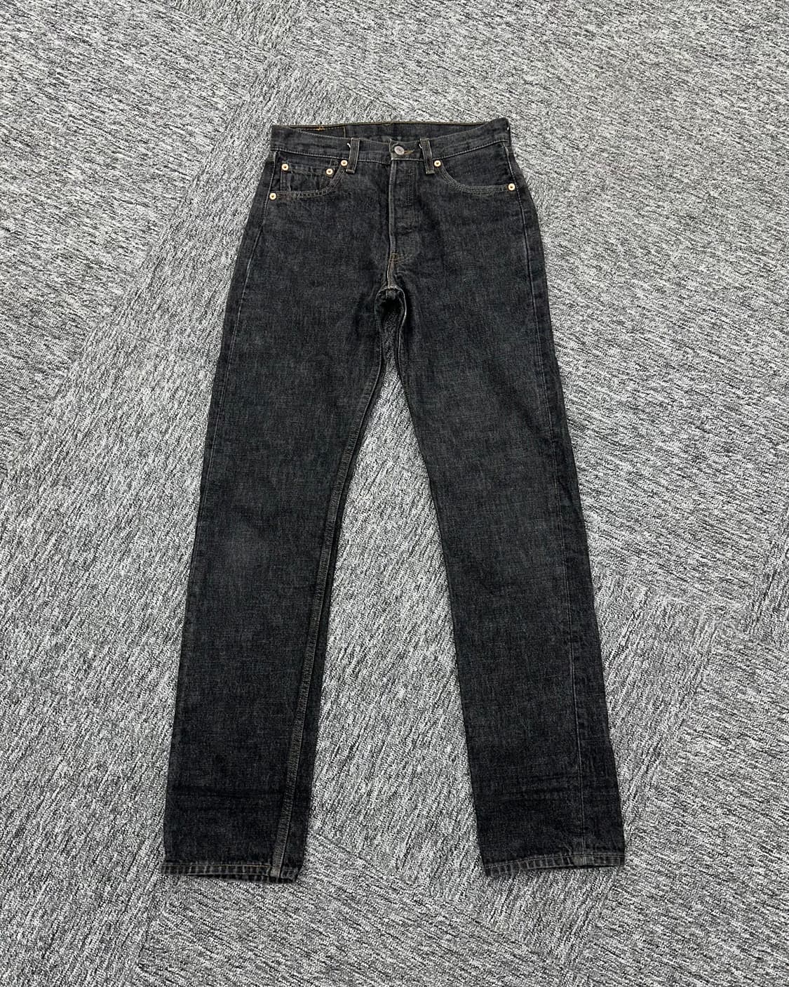 (허단36)00'S 리바이스 USA 501 흑청-M1383 상품이미지2