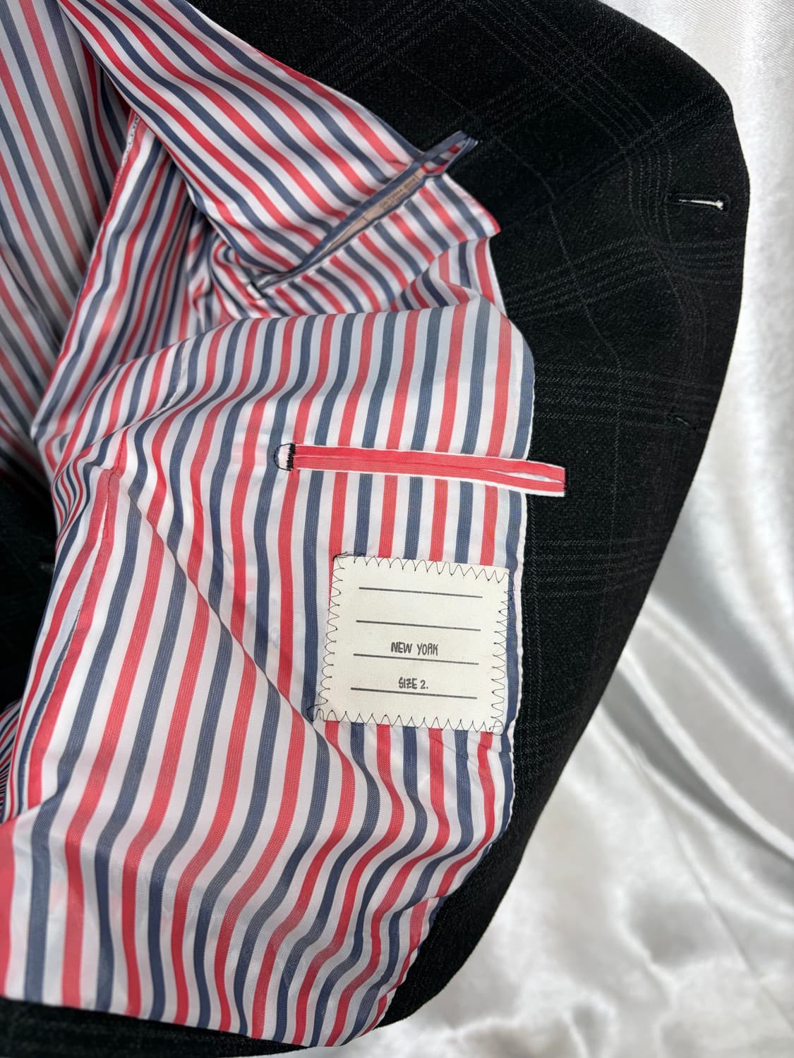 톰브라운 울 자켓 사이즈2 남90 여95 상품이미지7