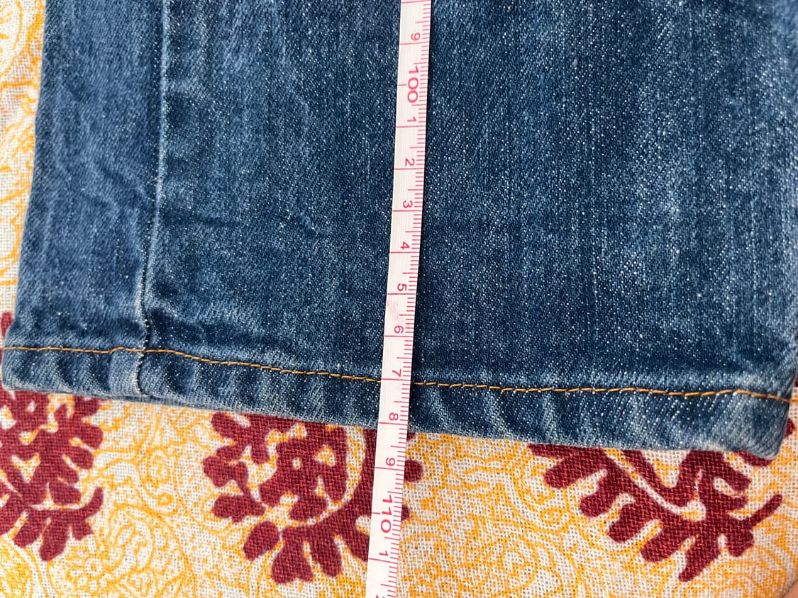 [33X34] 82년도 리바이스 505 진청 오렌지탭 상품이미지2