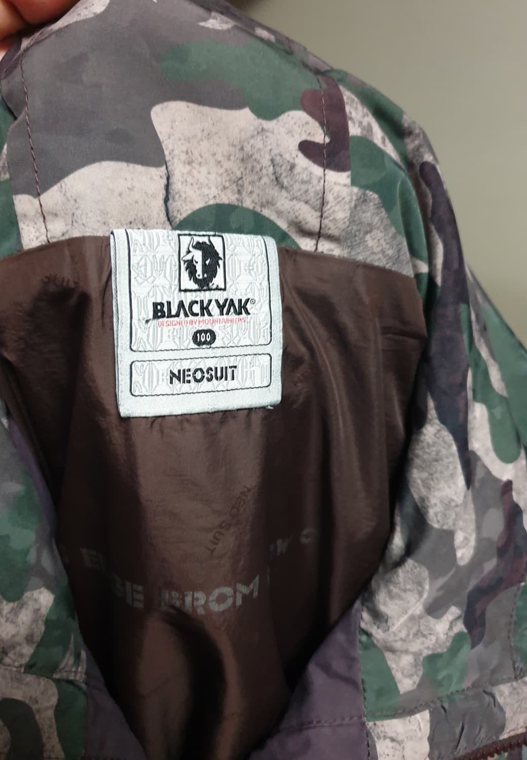 블랙야크 빈티지 밀리터리 후드 바람막이 자켓 (L) 상품이미지4