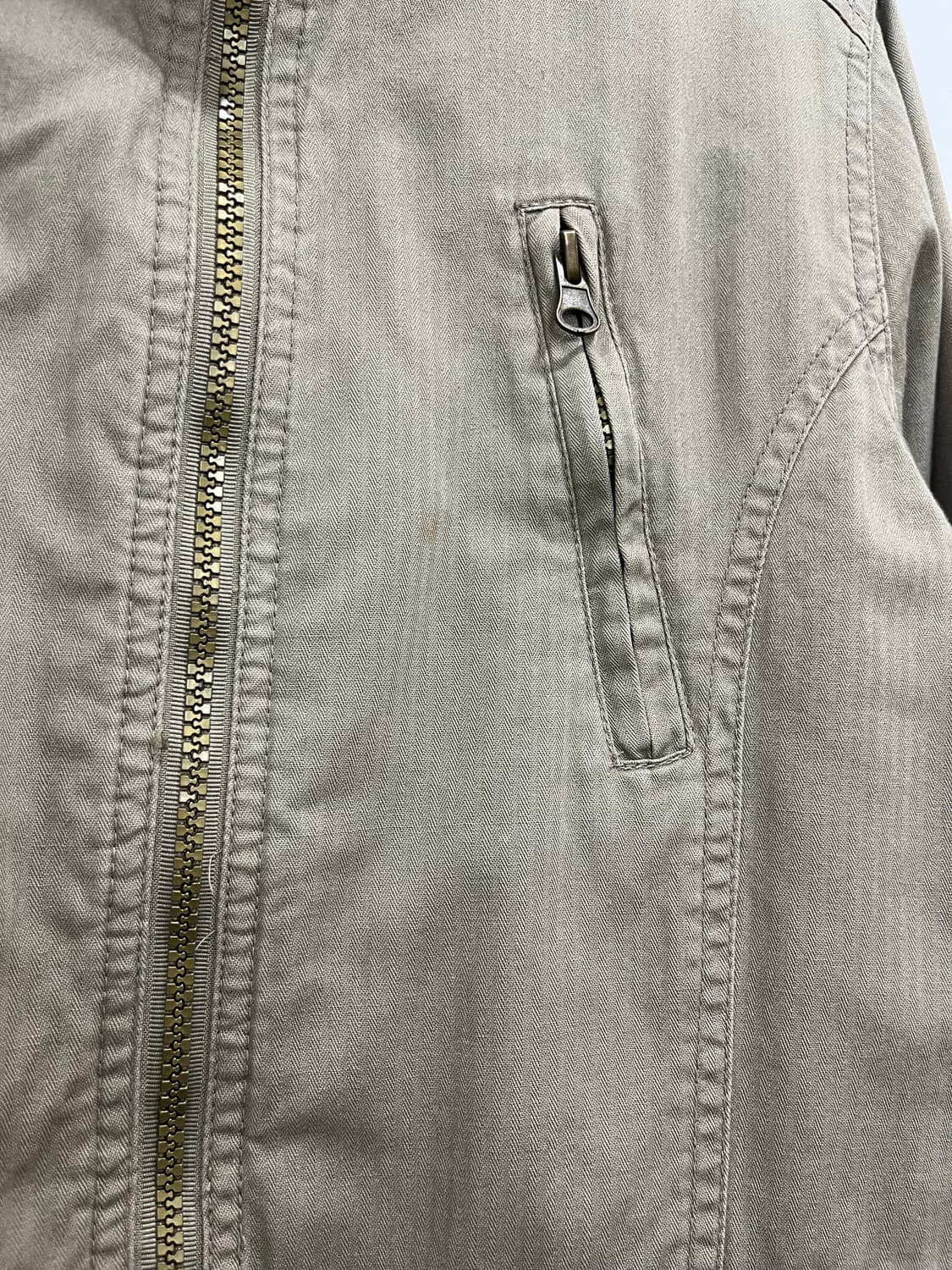 일본 빈티지 금속단추 포켓 집업 자켓 상품이미지4