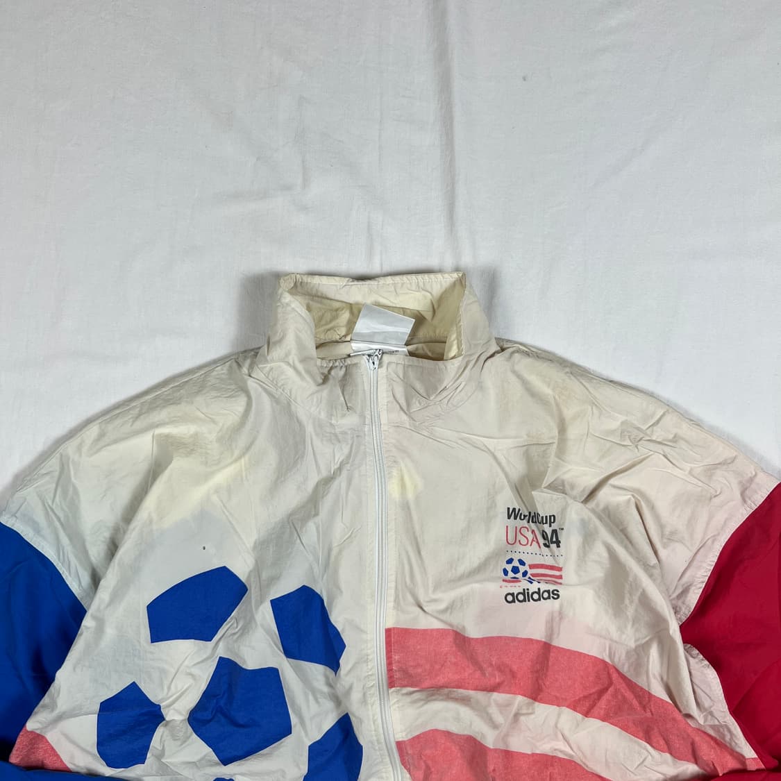 90‘s 91년도 아디다스 usa 월드컵 바람막이 자켓 상품이미지2