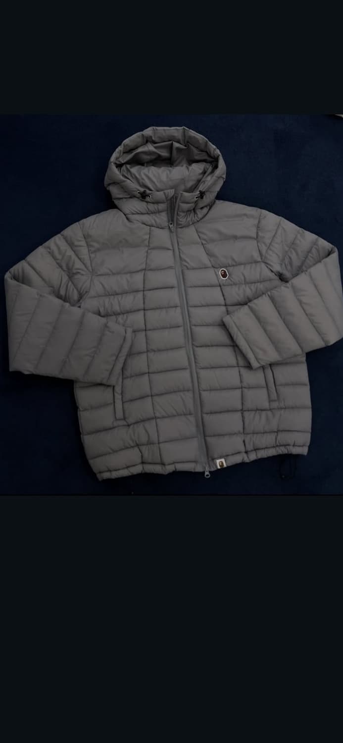 베이프 차콜 경량패딩 상품이미지1