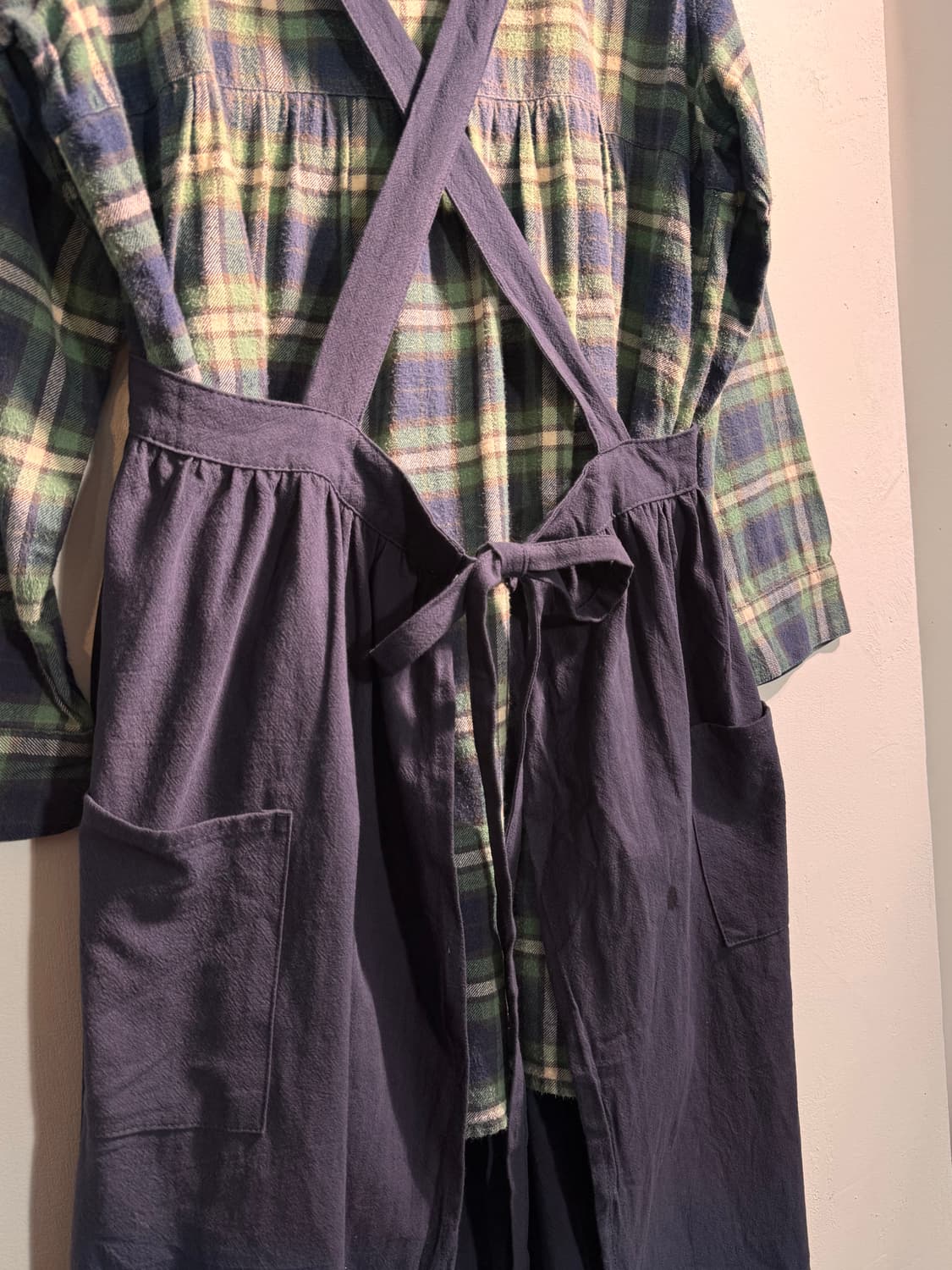 Japanese vintage 꽃집 코디세트 C557 상품이미지6