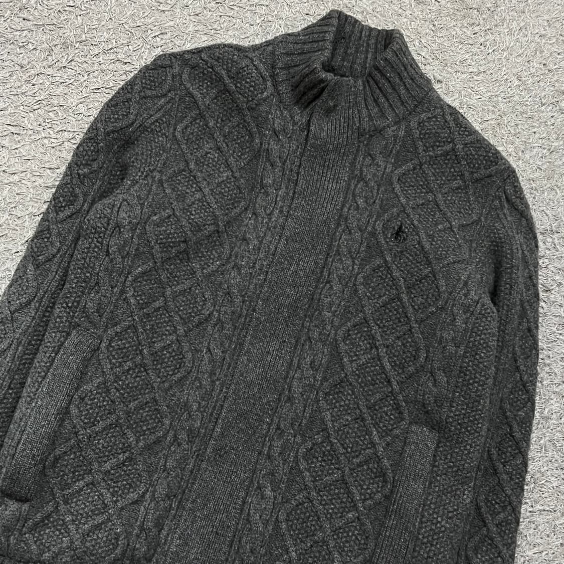 [95] 빈폴 누빔니트집업 상품이미지1