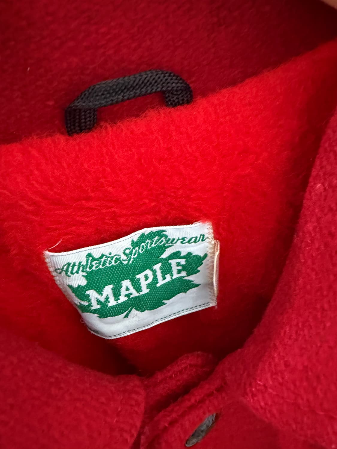 80~90's MAPLE wool varsity jacket 상품이미지7