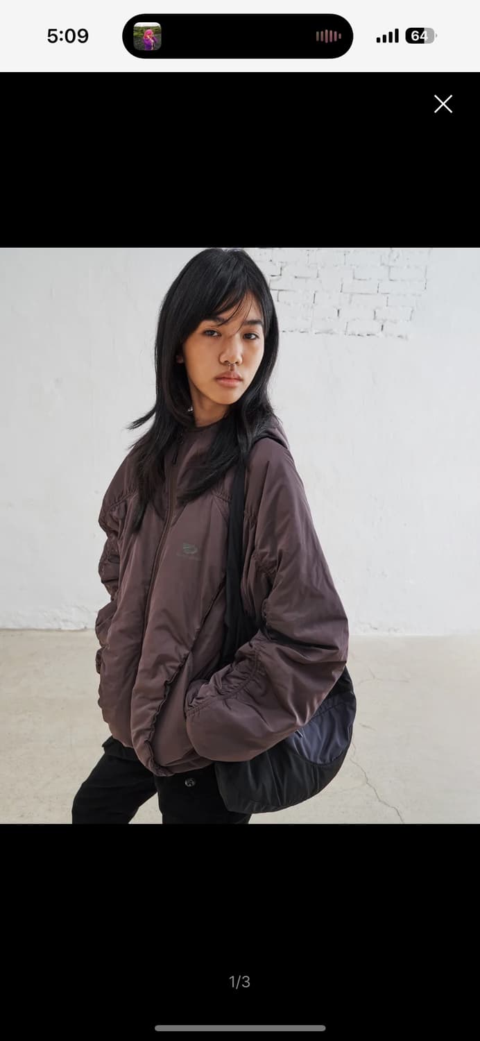 Thinsulate Padded Jacket Brown 상품이미지1