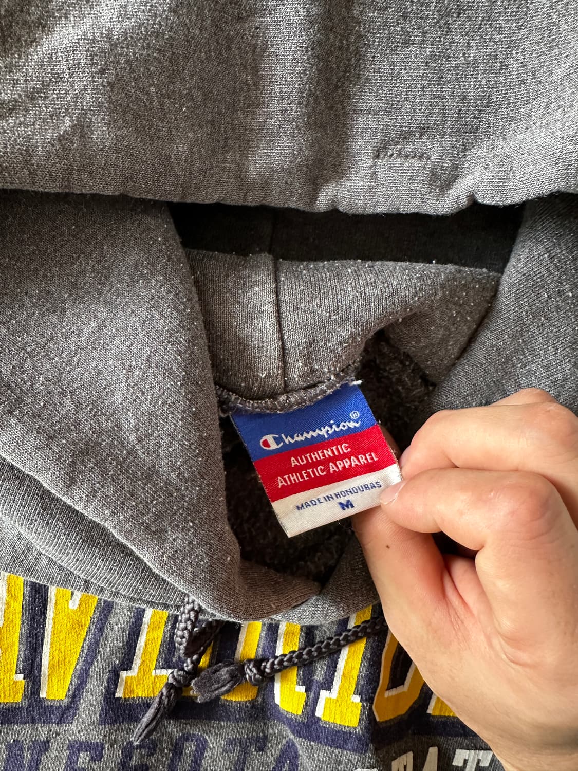 Champion Authentic 라인 컬리지 후드 상품이미지3