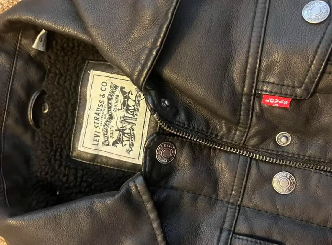 Levi’s 리바이스 가죽 자켓 상품이미지2