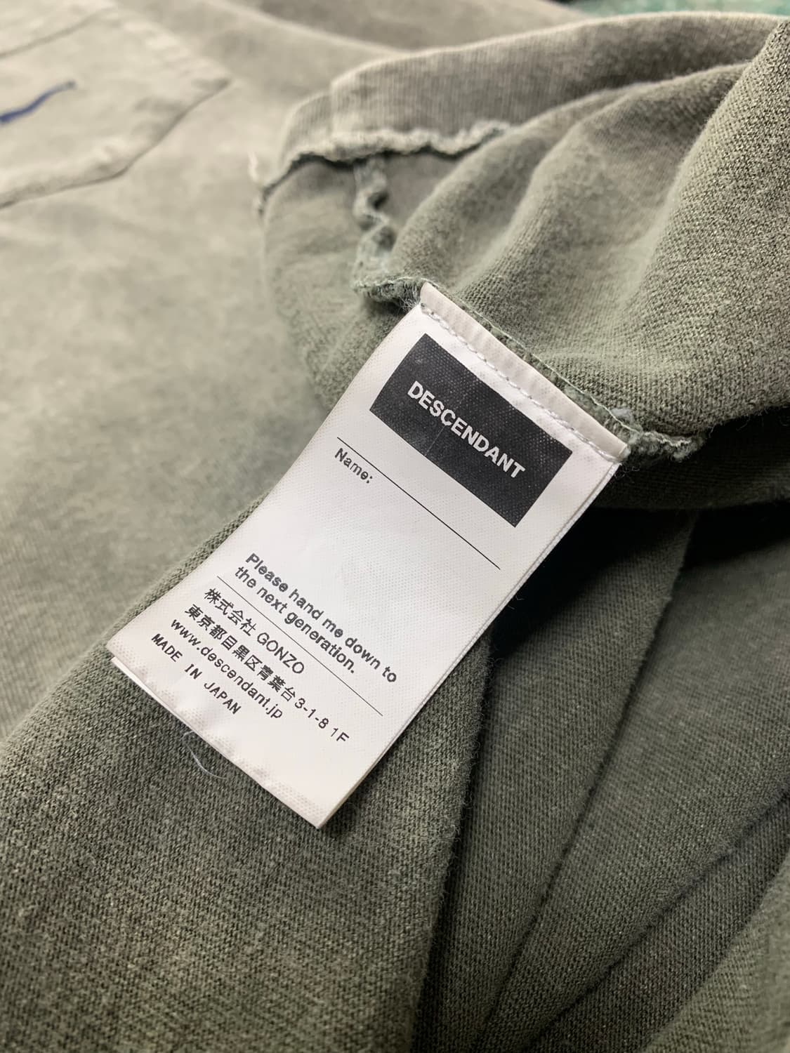 DESCENDANT POCKET T-SHIRT (2) 상품이미지4