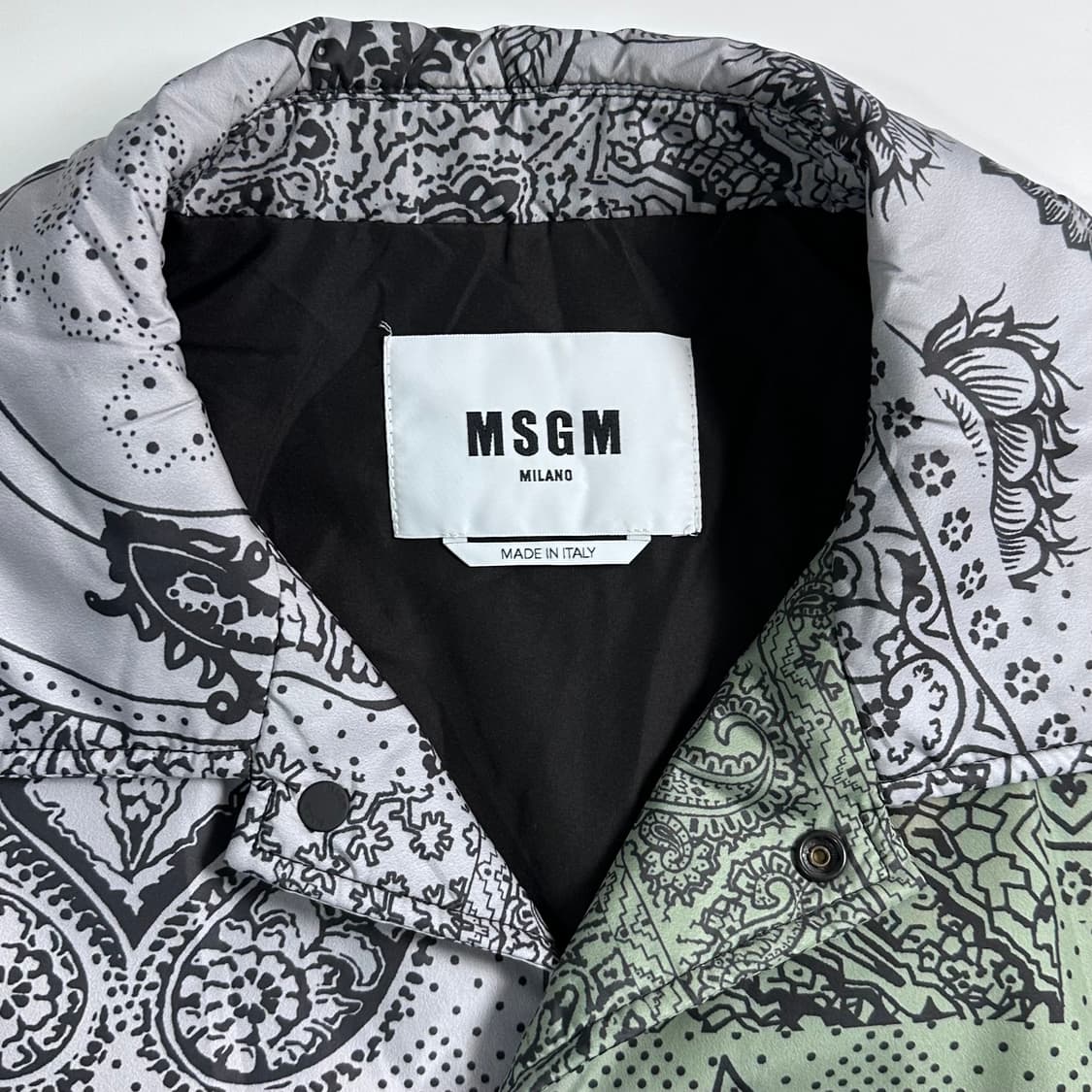MSGM 페이즐리 코치자켓 상품이미지6