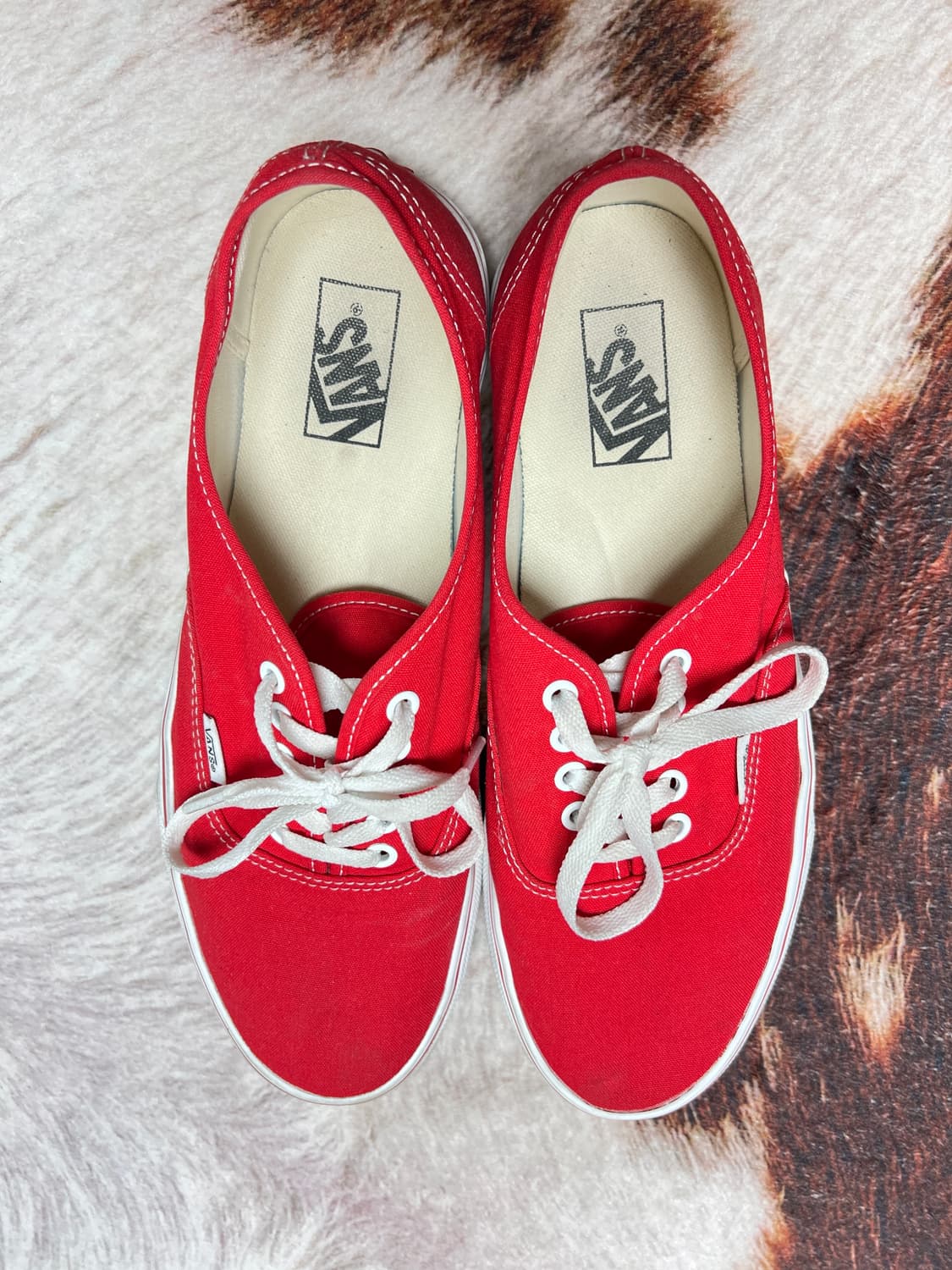 반스 어센틱 레이싱 레드 285mm 상품이미지2