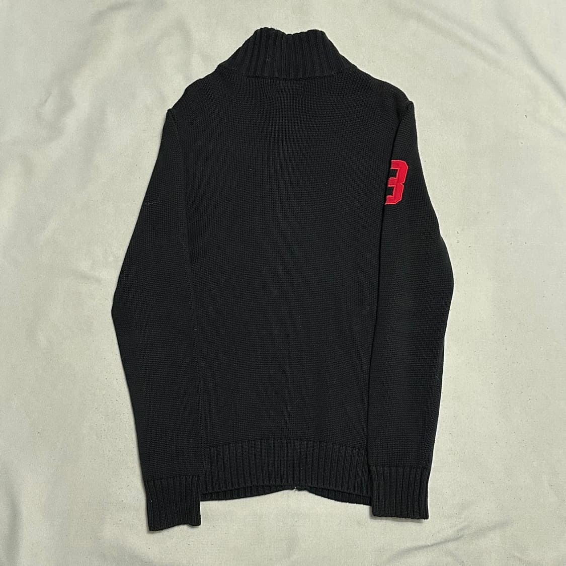 XL 폴로랄프로렌 빅포니 코튼 니트집업 상품이미지3