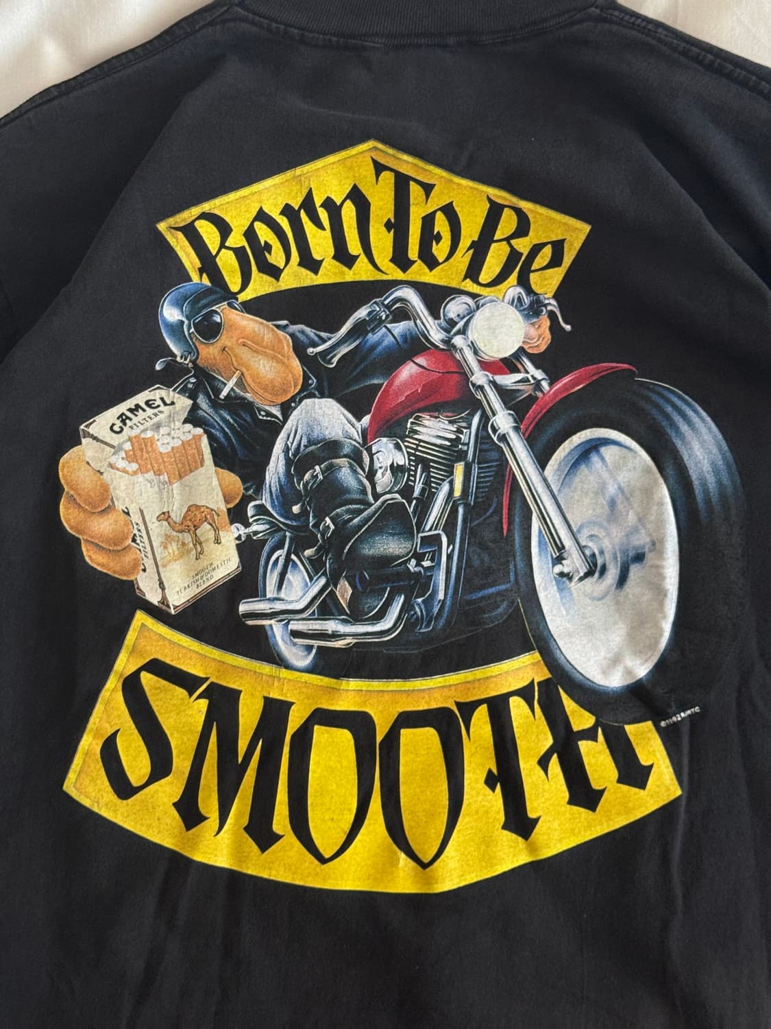 [XL] 90s USA 카멜 Born to be smooth 티셔츠 상품이미지5