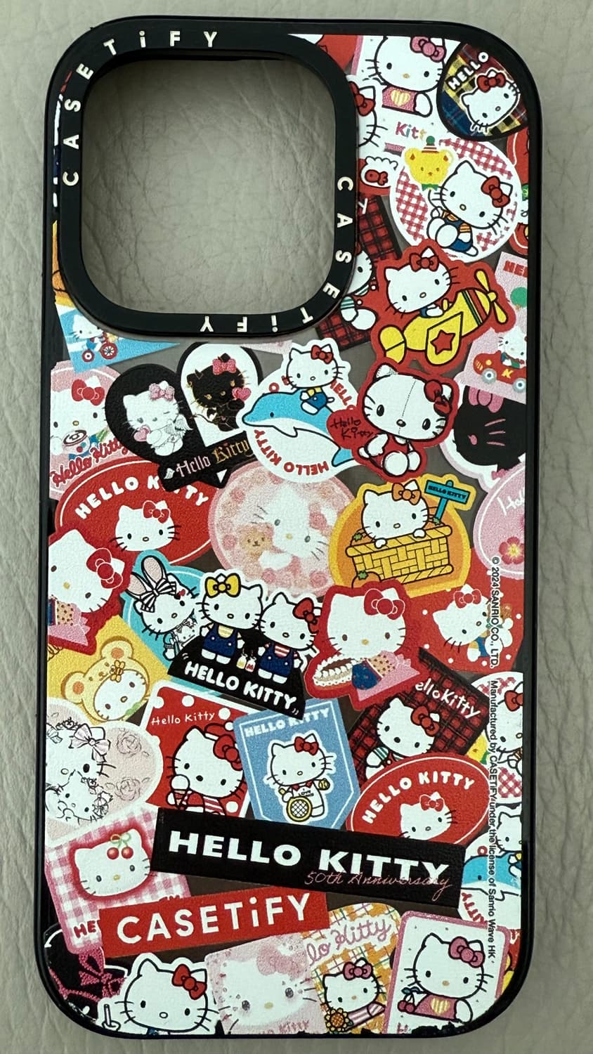 케이스티파이 헬로키티 아이폰16프로 범퍼케이스 상품이미지1