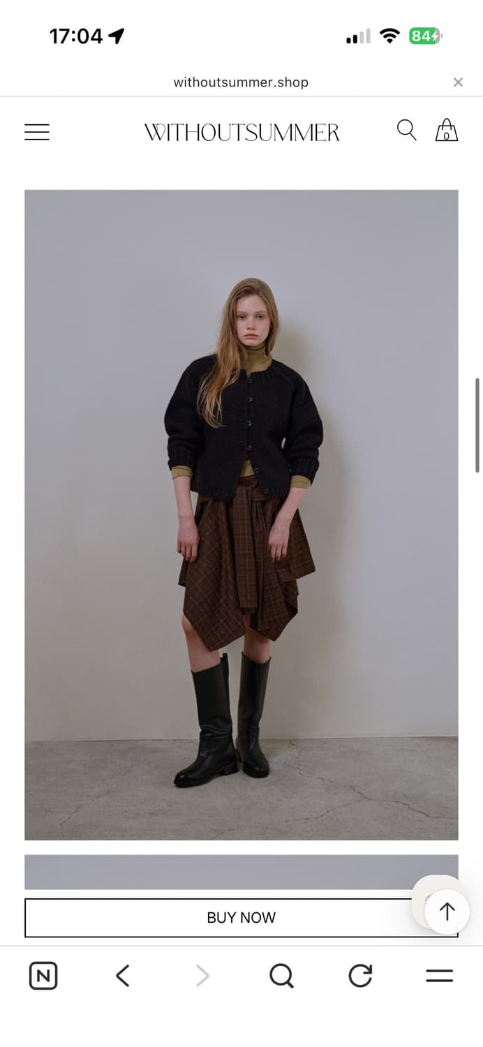 위드아웃썸머 벌룬 가디건 상품이미지2