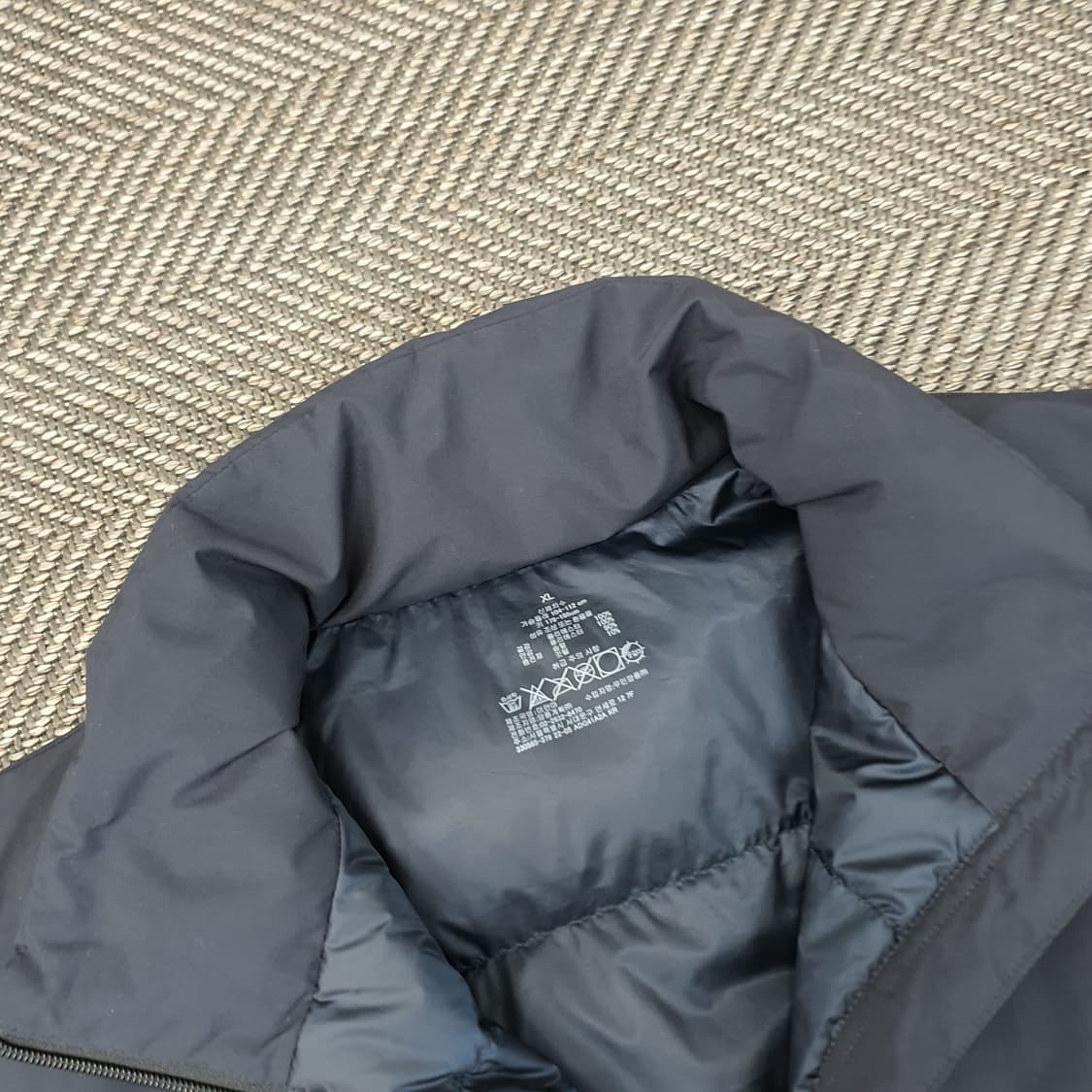 무인양품 오리털 다운 패딩 남자105~110 상품이미지2
