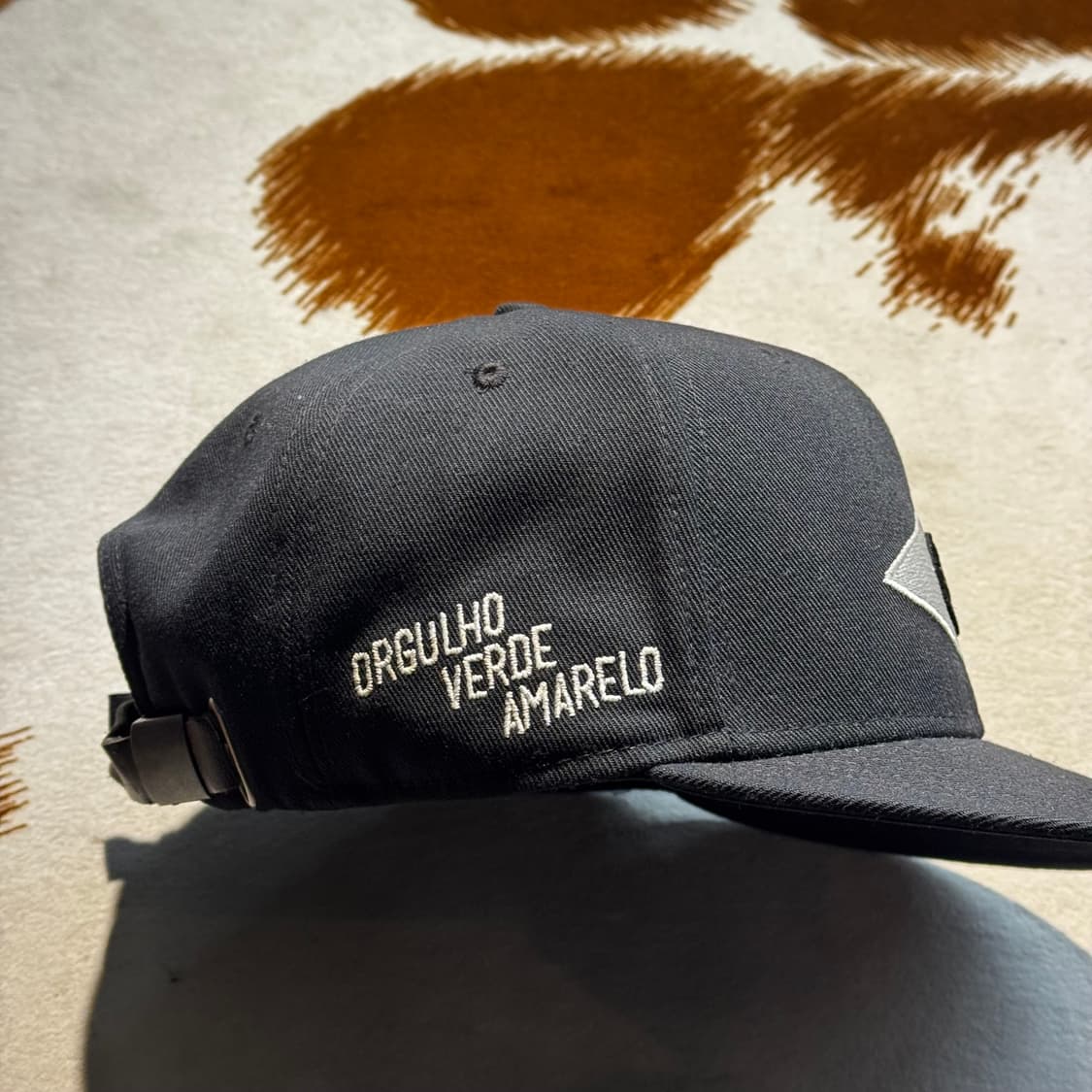 나이키 브라질 레더스트랩 스냅백 블랙 (OS) 상품이미지4