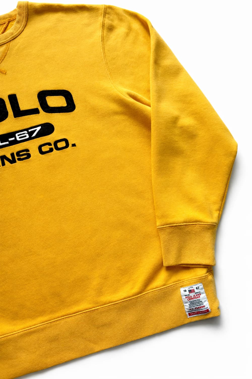 90s 폴로 진스 스펠아웃 스웻셔츠 L 상품이미지4