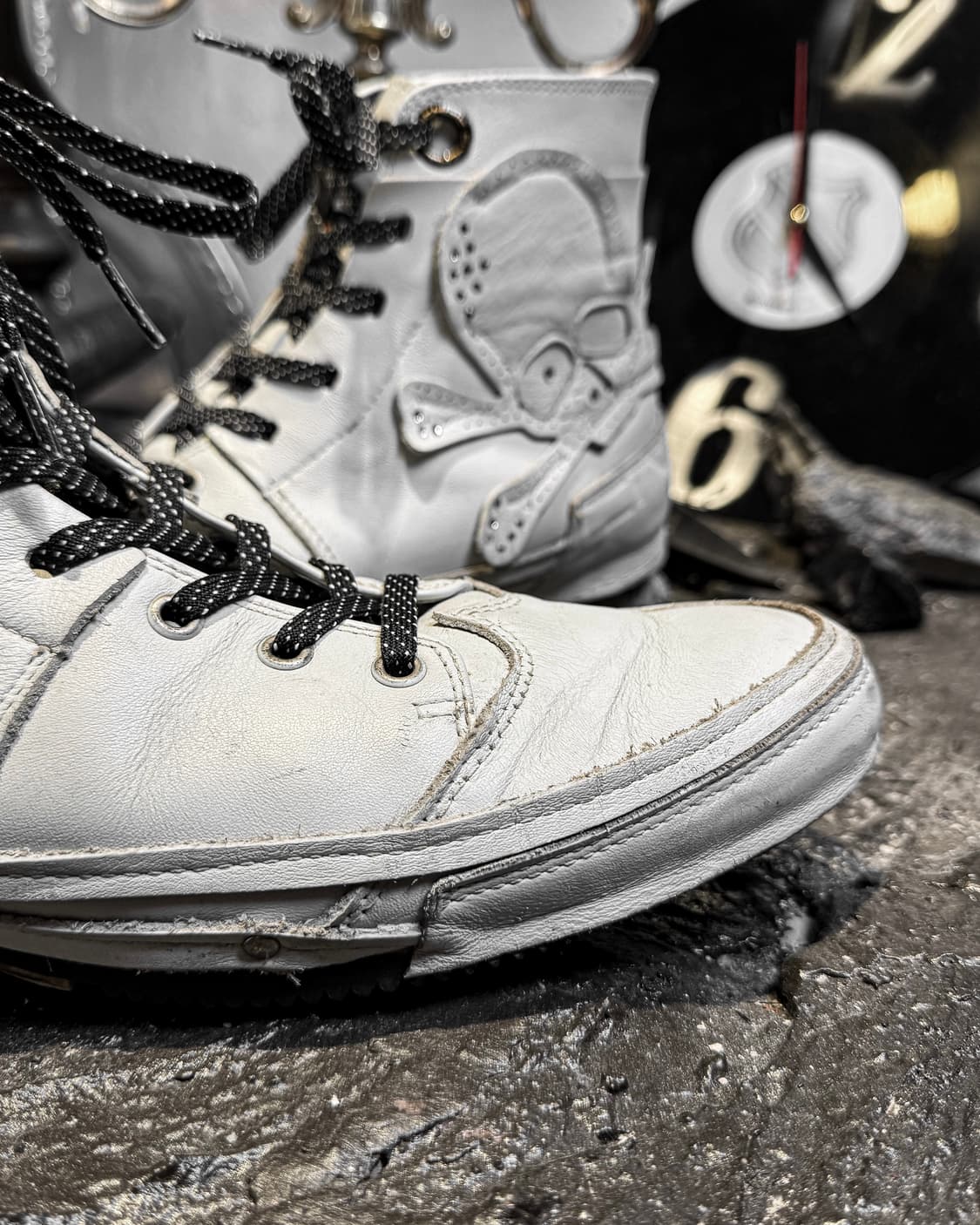 2000‘s ENERGIE - Skull Leather High-top  상품이미지5