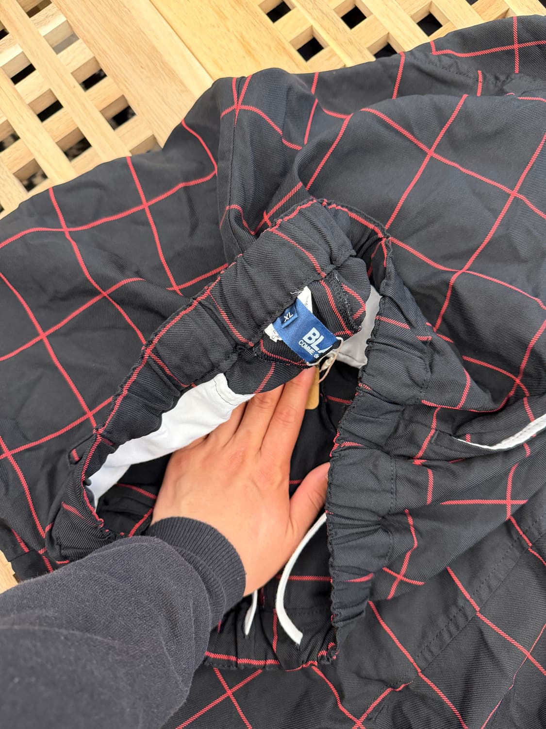 BLACK Comme des Garcons 꼼데가르송블랙 팬츠 상품이미지3