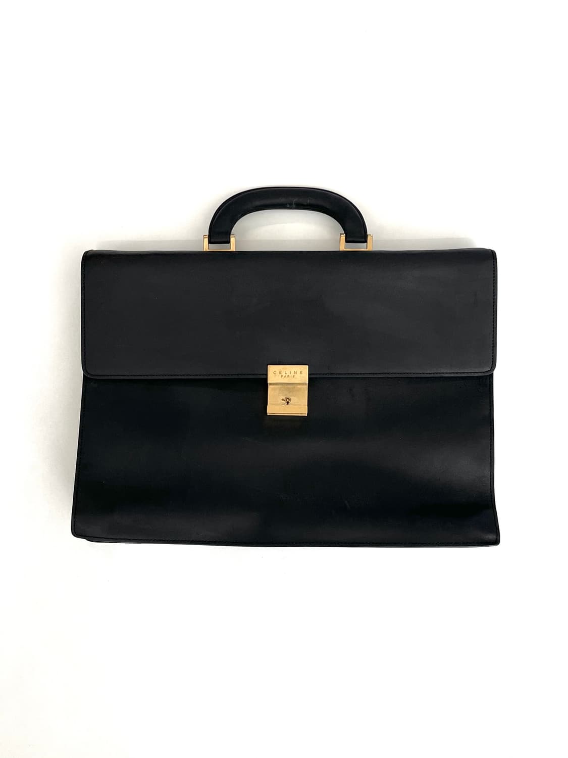 셀린느 아카이브 레더 브리프 케이스 상품이미지4