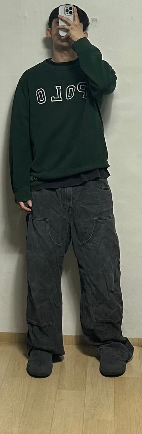 폴로 랄프로렌 로고 맨투맨 상품이미지5