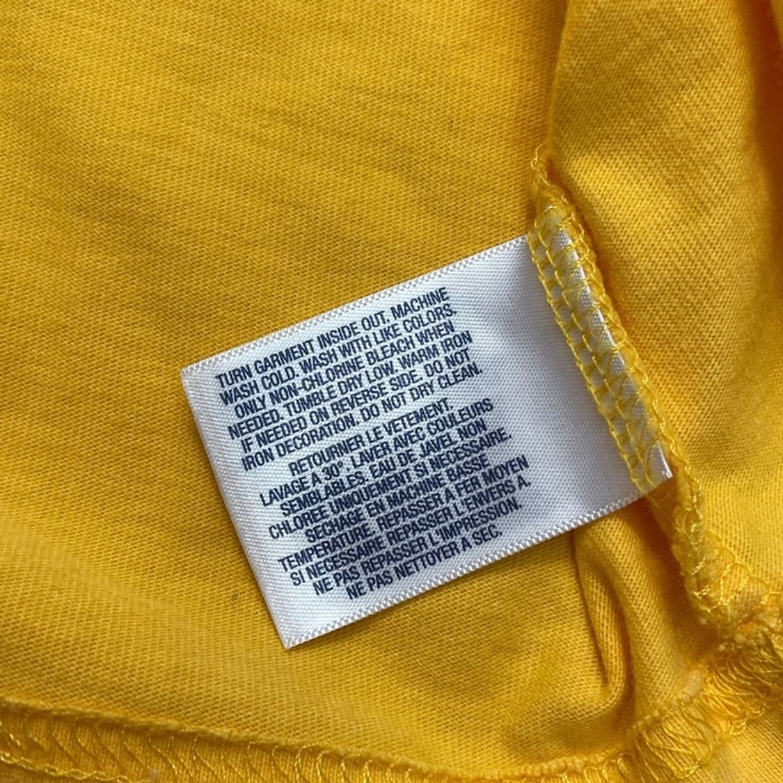 POLO RALPH LAUREN 프린팅 반팔티 옐로우 XL(18-20) 상품이미지5