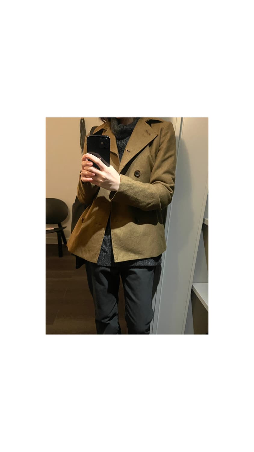 KIYOKO TAKASE(K.T) brown jacket 상품이미지3