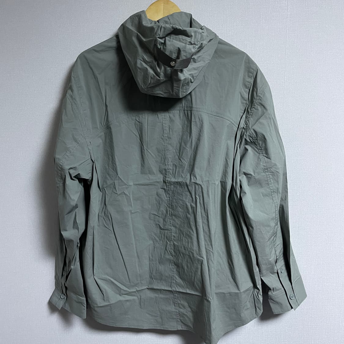 시스템 옴므 남성 후드 디테쳐블 셔츠 아우터 105 상품이미지6