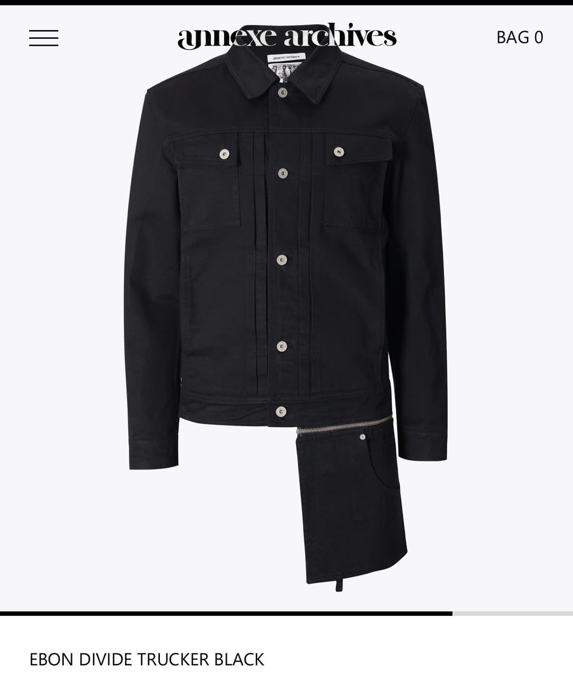 아넥스 아카이브 트러커 자켓 상품이미지1