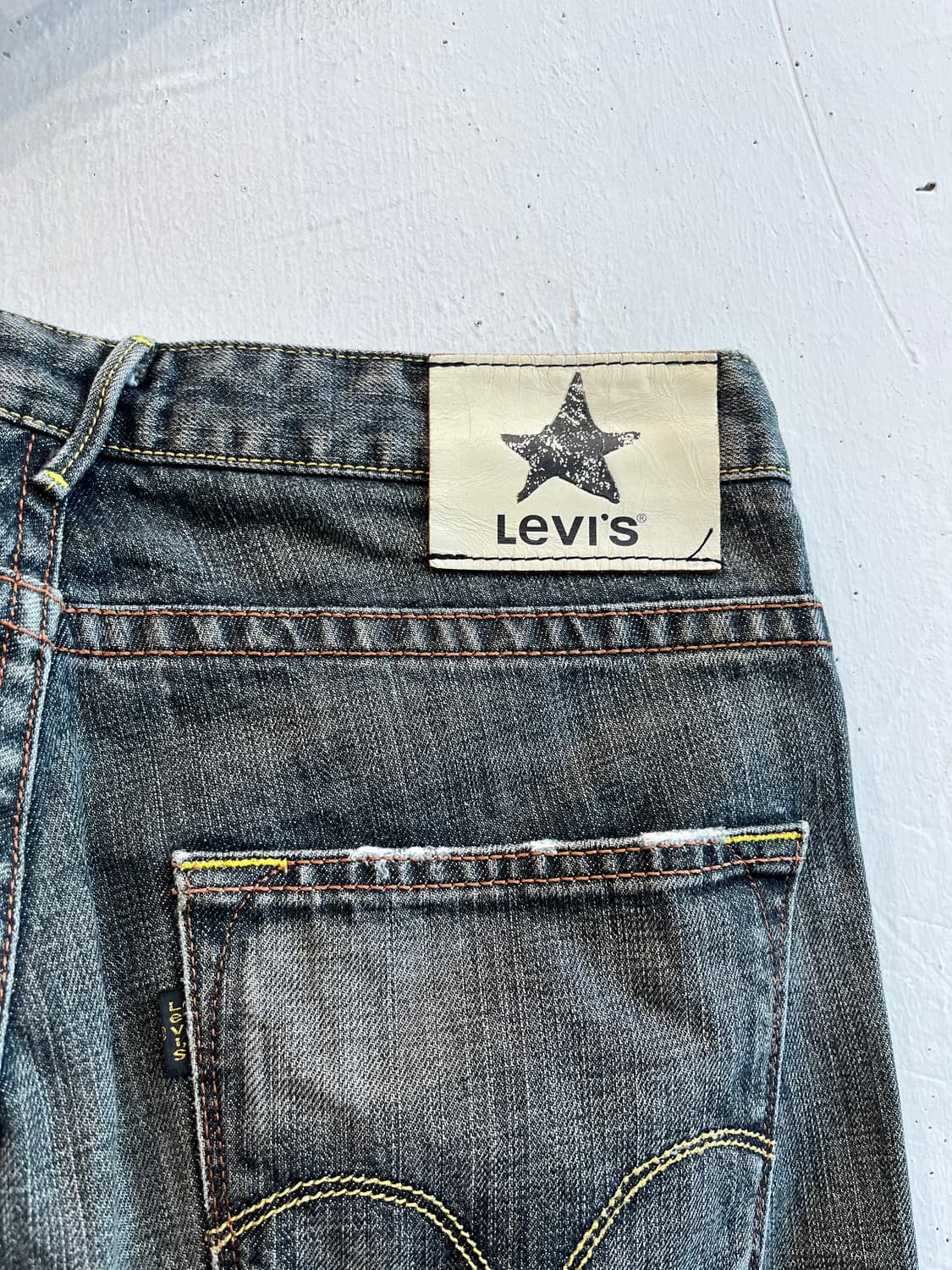 00s 리바이스 블랙스타 워시드 블랙진 Made in JAPAN  상품이미지2