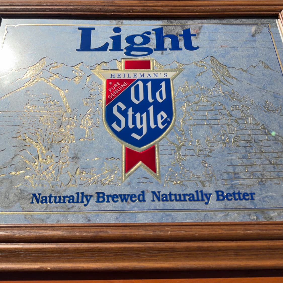빈티지 소품 Heilemans Beer 거울액자 상품이미지4