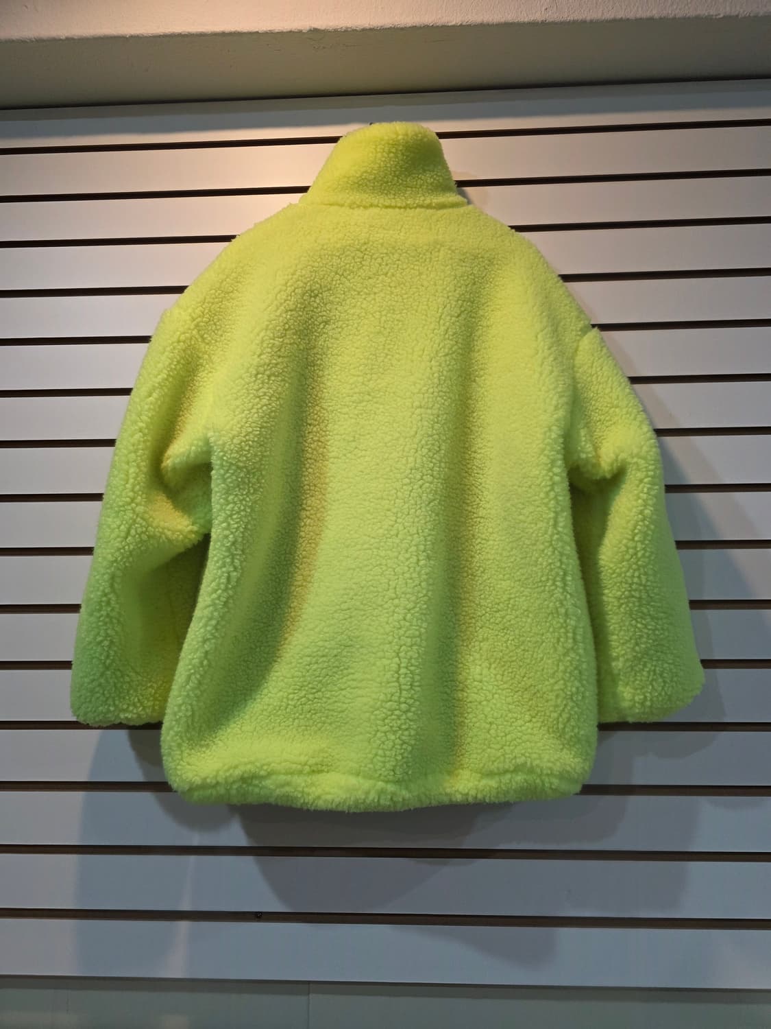 형광 뽀글이 집업 상품이미지2