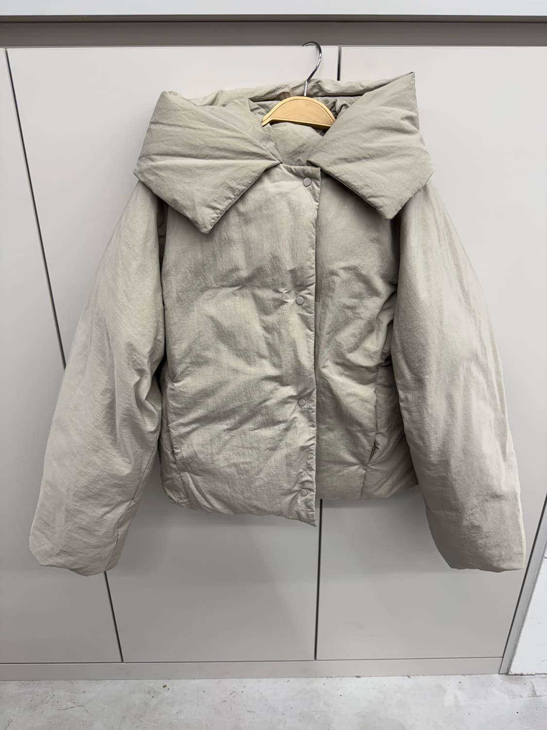 모한 후드 푸퍼 구스다운 패딩 상품이미지6