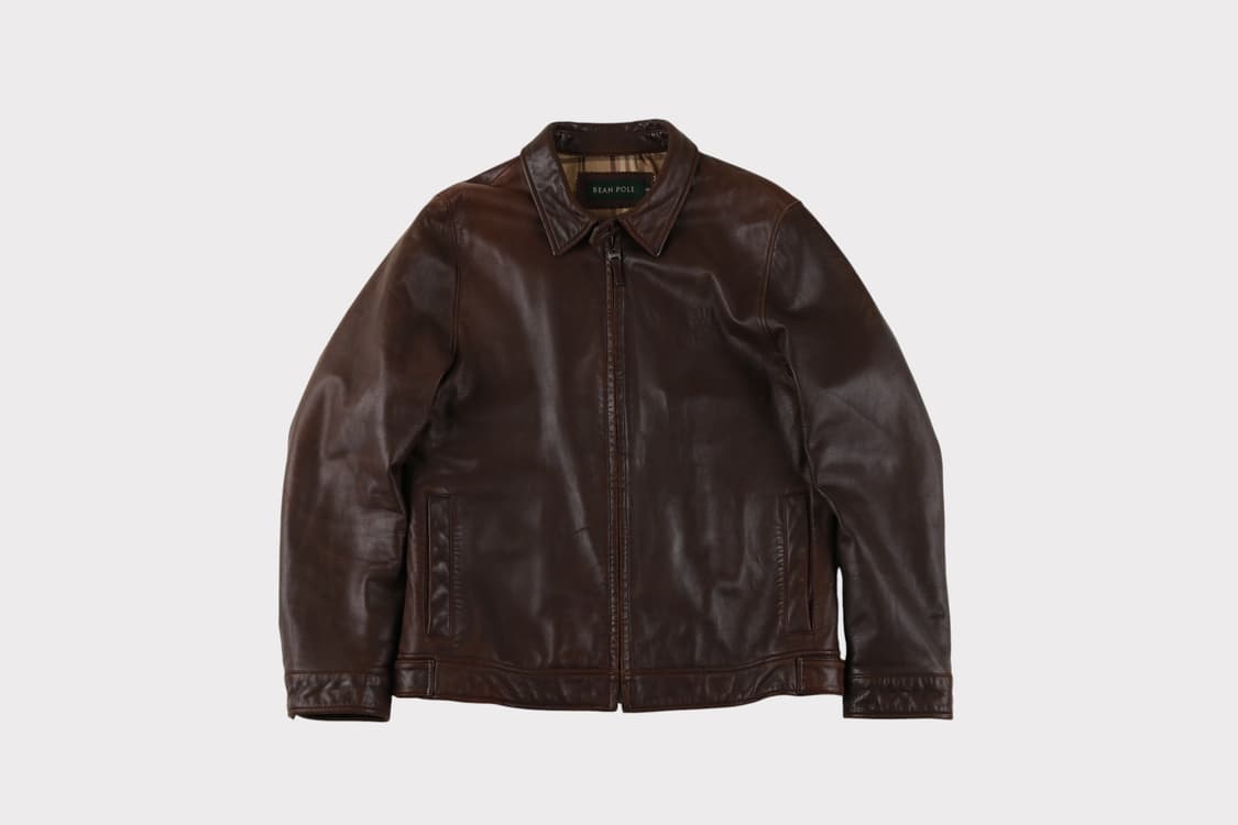 [XL] 00's 빈폴 양가죽 블루종 자켓 상품이미지1