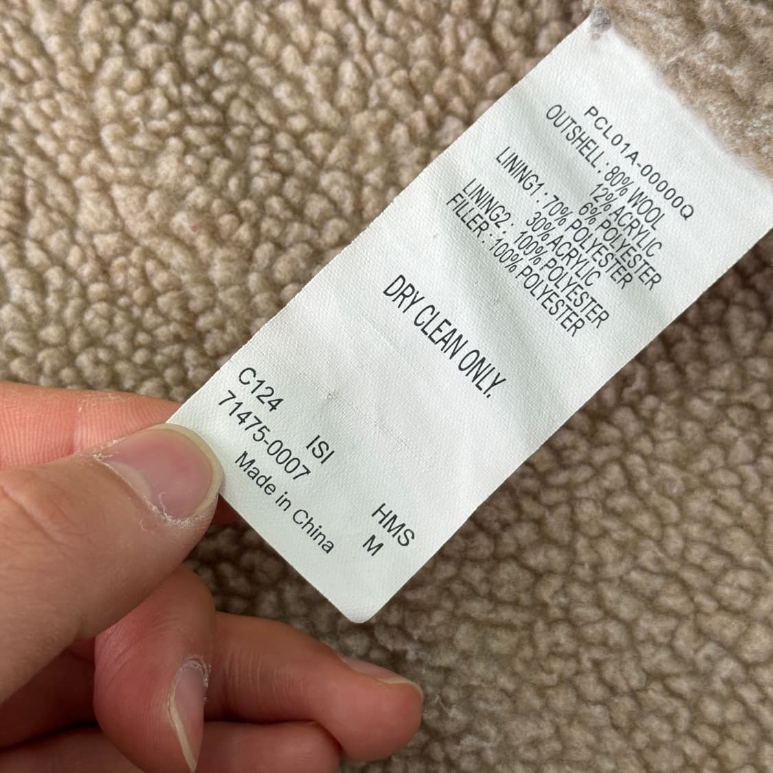 리바이스 빈티지 웨스턴 체크 울 자켓 M 상품이미지9